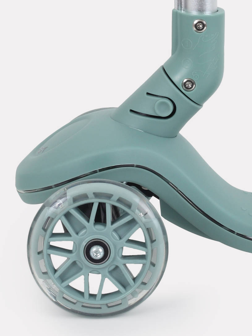 Самокат 3-х колесный Rant Beast Green