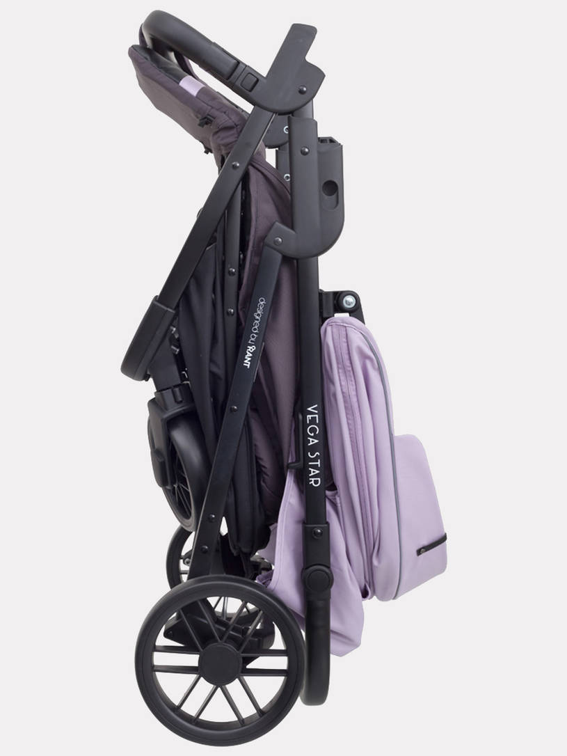 Коляска прогулочная Rant Vega Star Sweet Lavender. Цвет: Фиолетовый