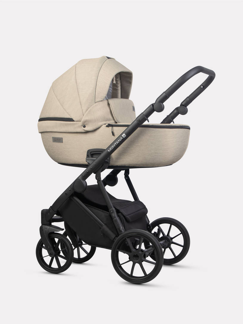 Коляска 3 в 1 Riko Basic Montana X 02 бежевый