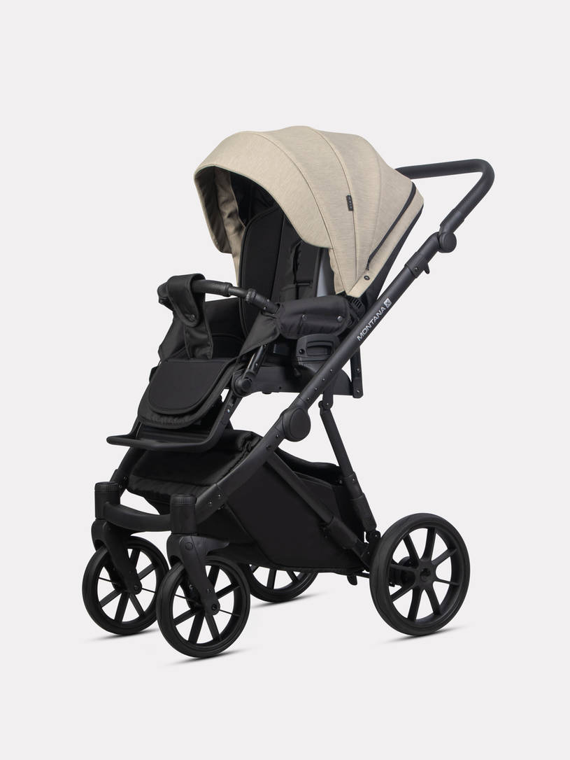 Коляска 3 в 1 Riko Basic Montana X 02 бежевый