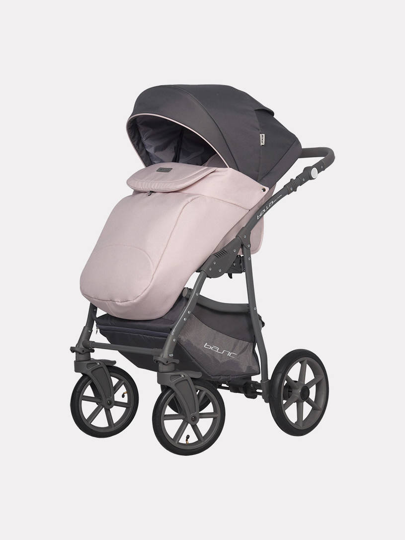 Коляска 2 в 1 Riko Basic Bella Pastel 03 розовый