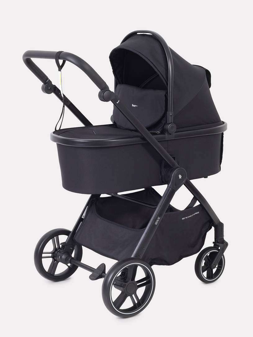 Коляска 2 в 1 Rant Basic Wave Black