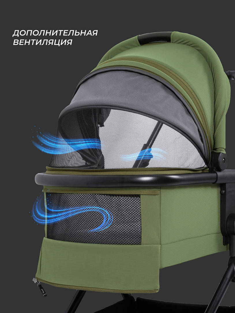 Коляска 2 в 1 Rant Moss 2025 Olive