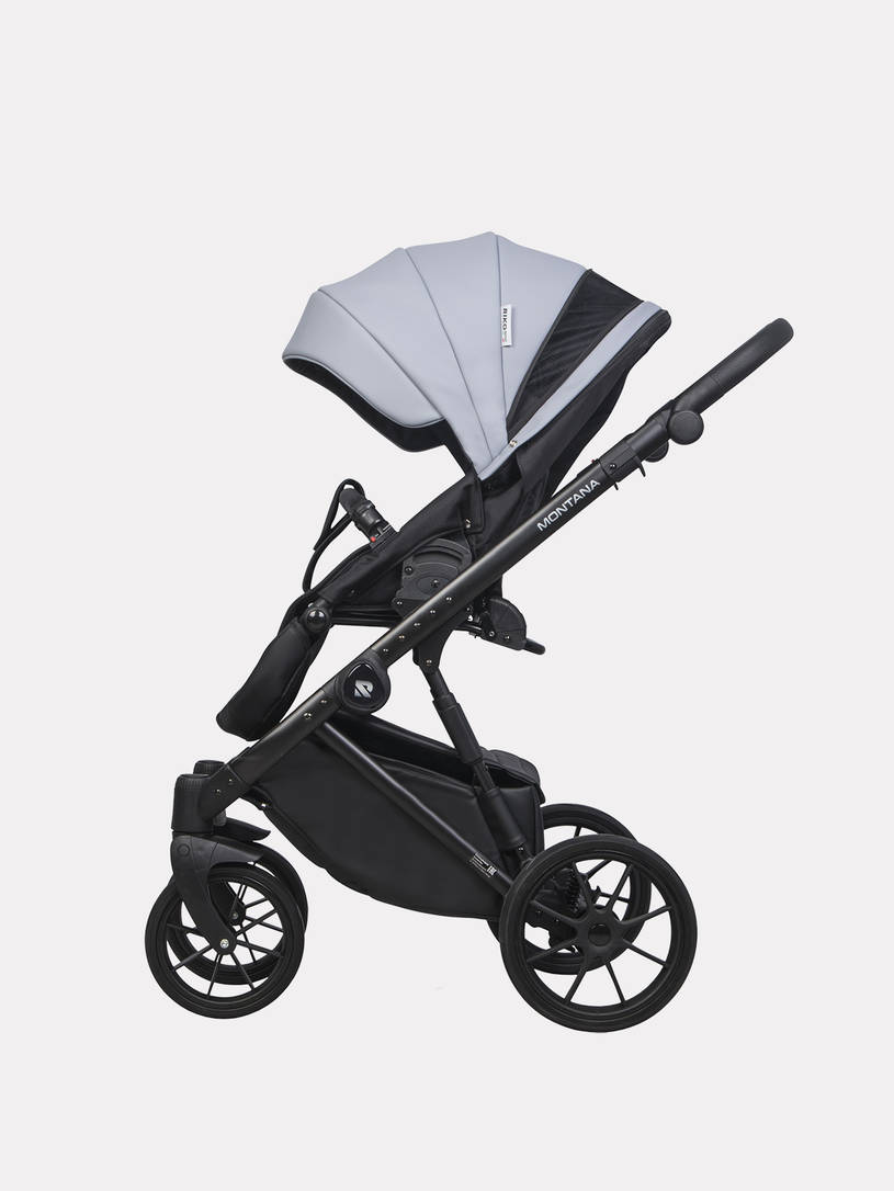Коляска 2 в 1 Riko Basic Montana Ecco 23 Grey