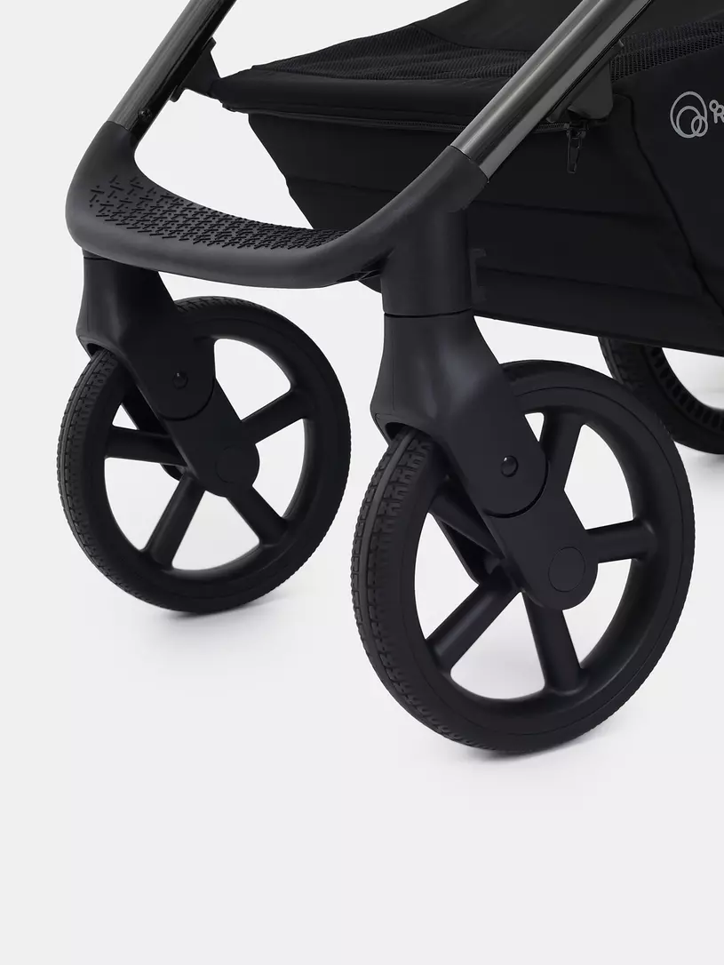 Коляска 2 в 1 Rant Teo Black Chrome Black