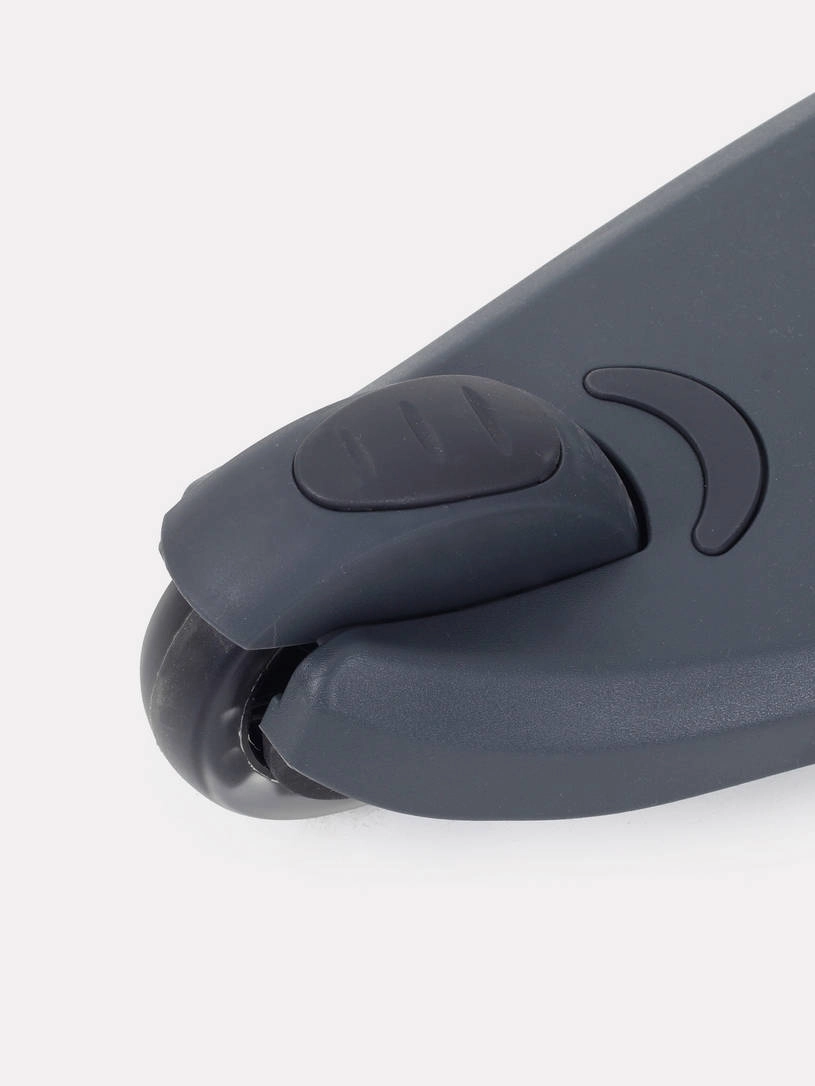 Беговел-самокат Rant Rider Plus со светящимися колесами серый