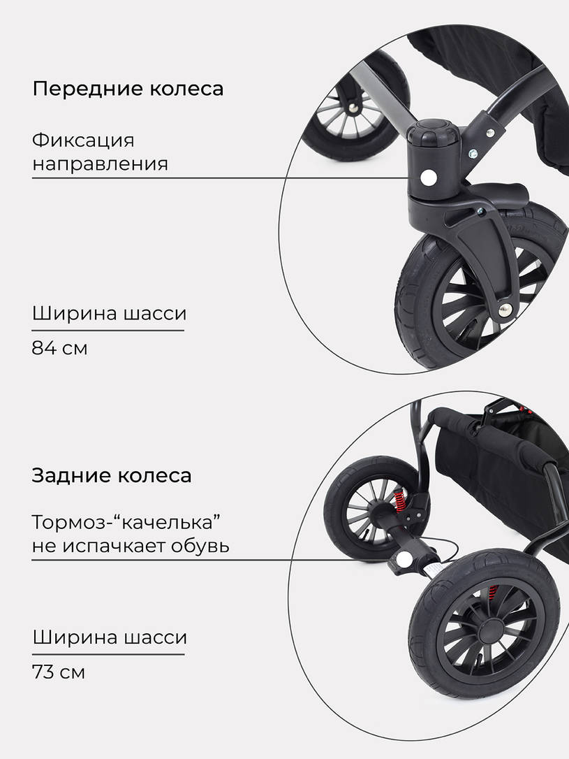 Коляска для двойни 2 в 1 Rant Siena Duo 08 серый-ментоловый