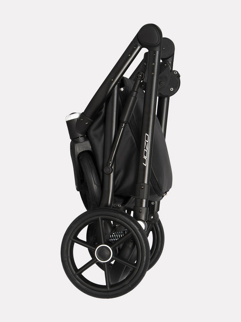 Коляска 3 в 1 Riko Basic Ozon Pastel 01, Розовый