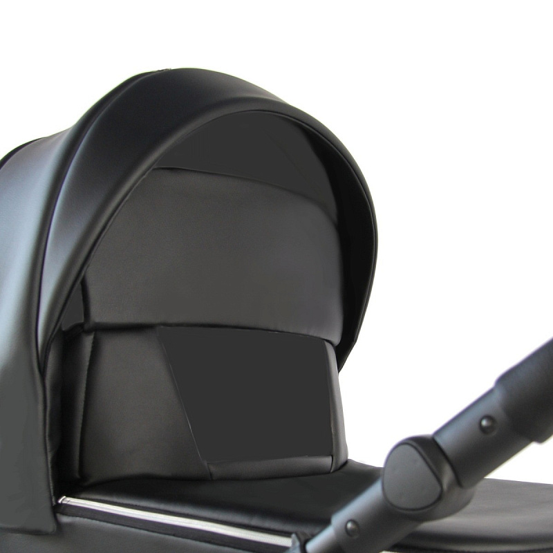 Детская коляска Sevillababy Tisso 2 в 1 черный экокожа