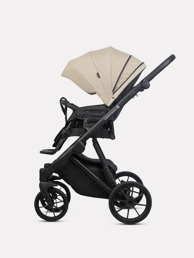 Коляска 3 в 1 Riko Basic Montana X 02 бежевый