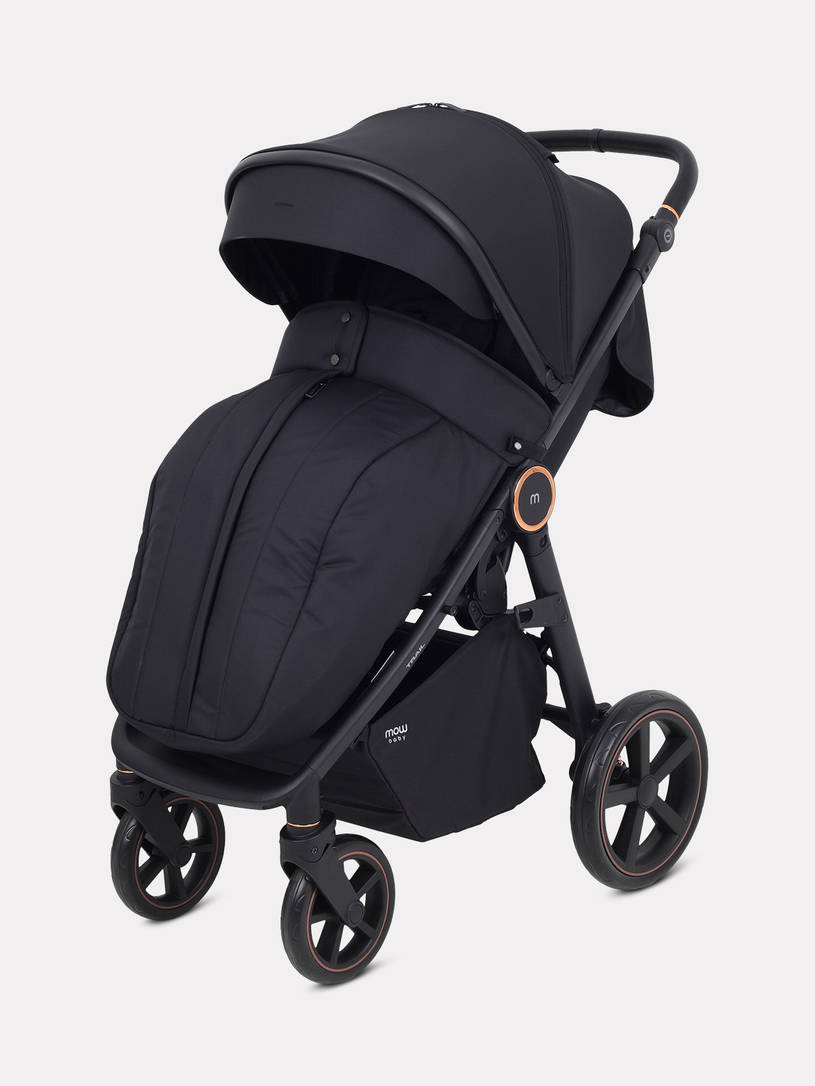 Коляска прогулочная Mowbaby Trail 2025 Black