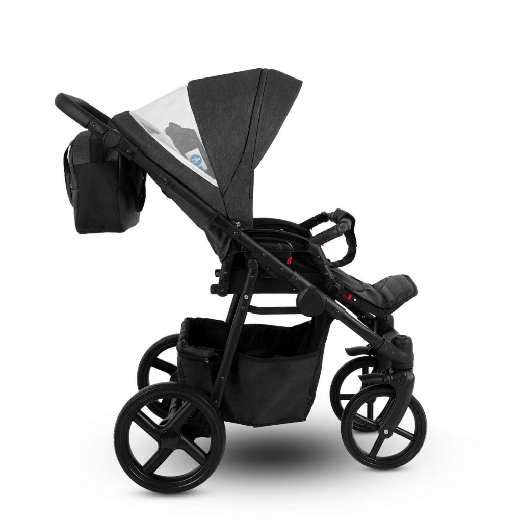 Коляска 2 в 1 Camarelo Navo, Темно-серый