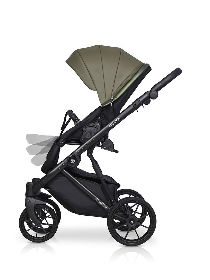 Коляска 2 в 1 RIKO BASIC DELTA ECCO 13 Olive