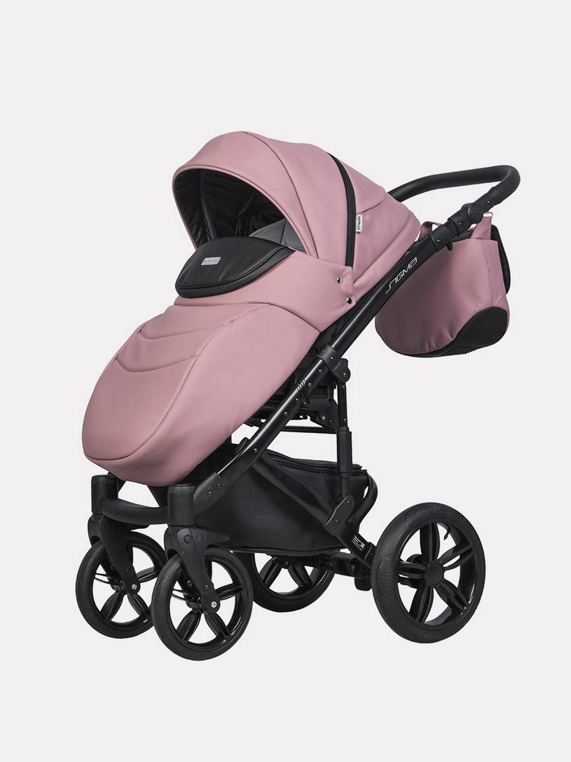 Коляска 3 в 1 Riko Sigma Pro Energy pink