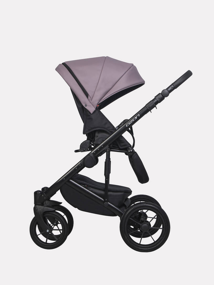 Коляска 3 в 1 Riko Basic Ozon Pastel 02, Фиолетовый