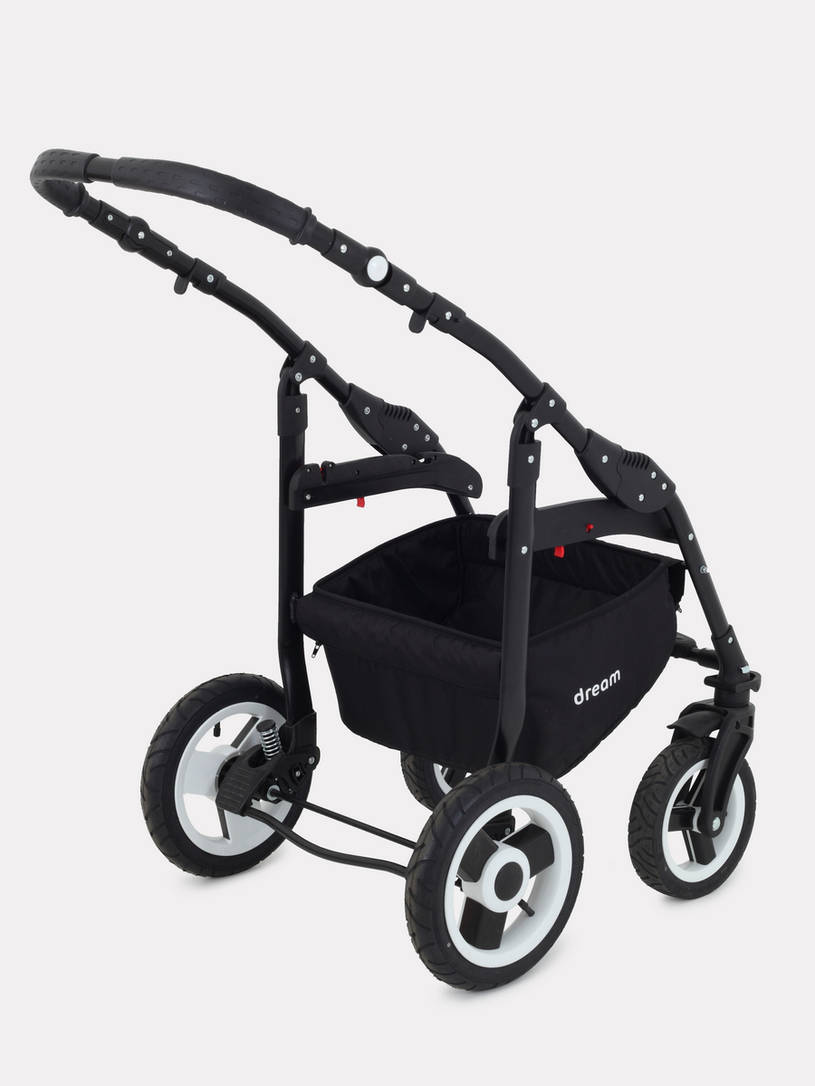 Коляска 2 в 1 Rant Dream 06 серый-зеленый