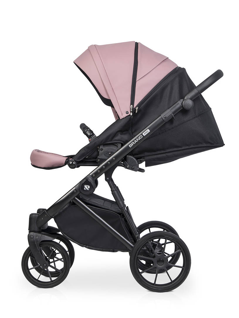 Коляска 2 в 1 Riko Brano Pro Energy pink