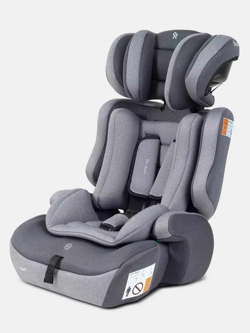 Автокресло Rant Basic Mile UP (76-150см) Grey