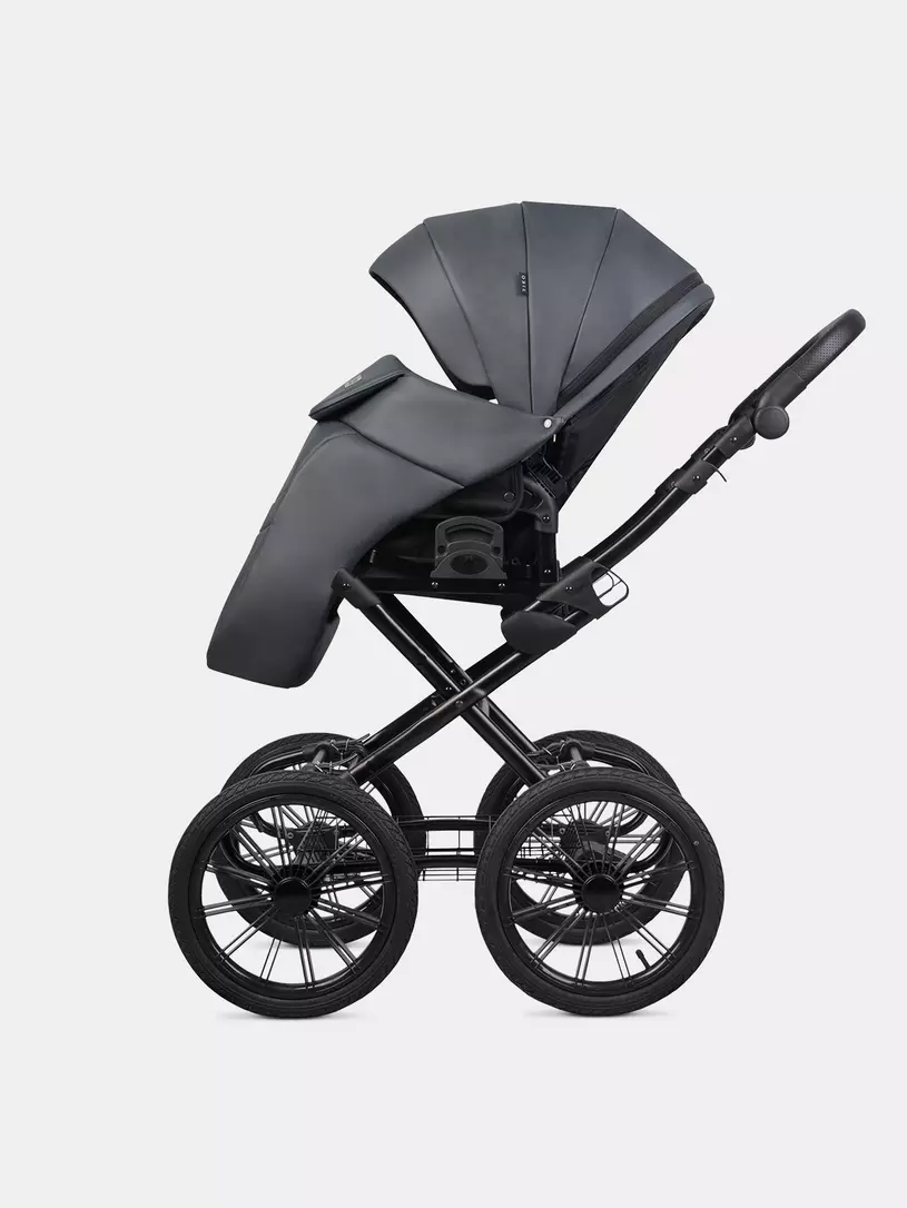 Коляска 2 в 1 Riko Basic Montana X Ecco Prestige 24 Graphite