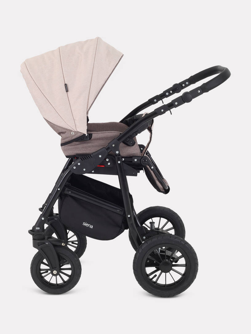 Коляска Rant Siena 2024 09 коричневый-бежевый