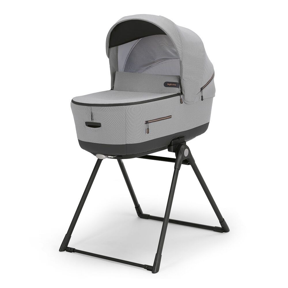 Коляска 3 в 1 i-Size Inglesina Aptica XT New с подставкой под люльку Standup, Horizon Grey