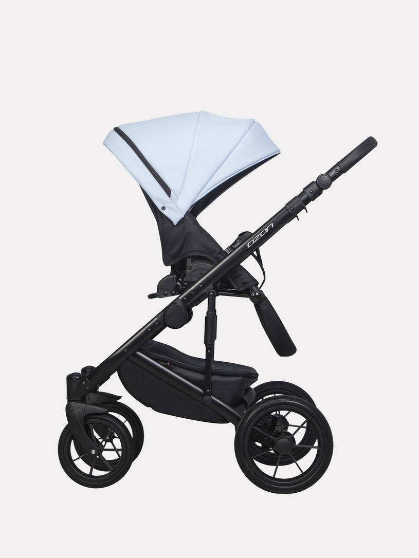 Коляска 3 в 1 Riko Basic Ozon Pastel 03, Голубой