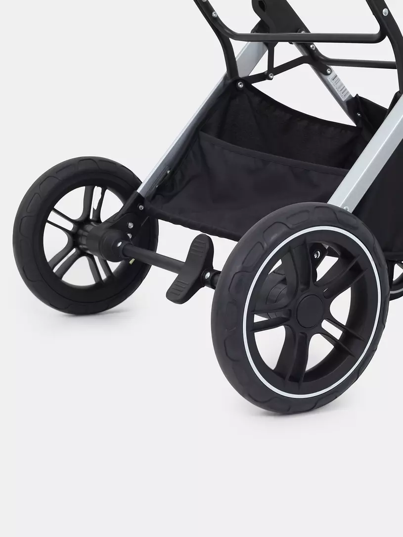 Коляска-трансформер 3 в 1 Mowbaby Jasper Silver grey