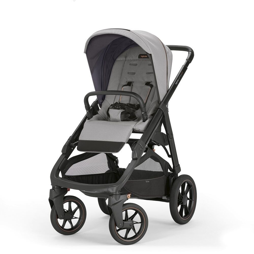 Коляска 3 в 1 i-Size Inglesina Aptica XT New с подставкой под люльку Standup, Horizon Grey