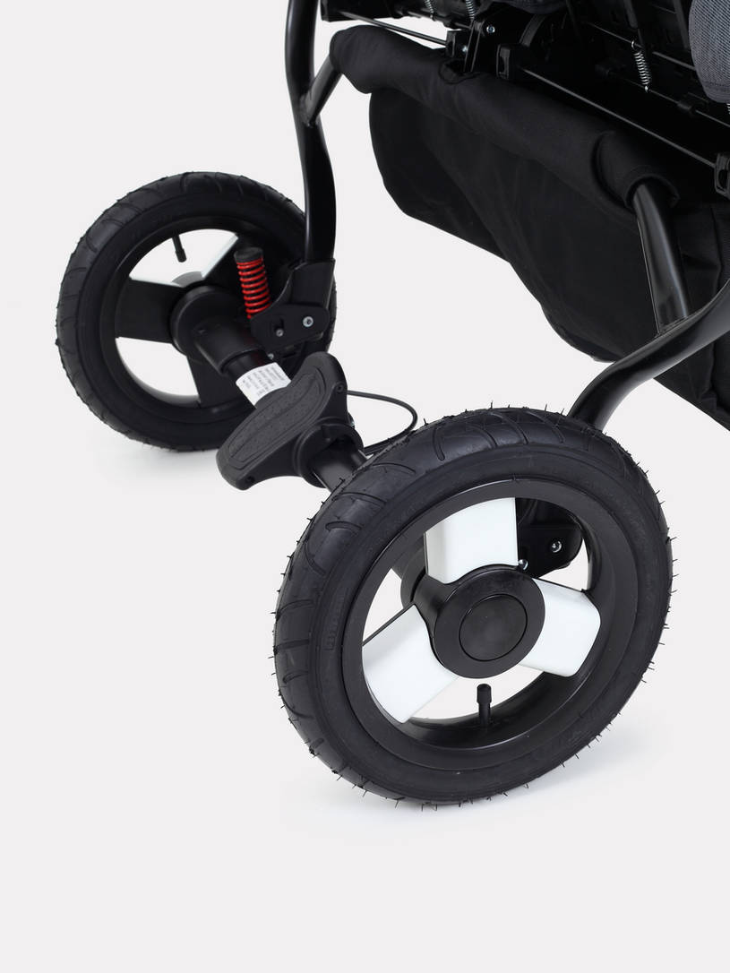 Коляска для двойни 2 в 1 Rant Dream Duo 07 серый-желтый