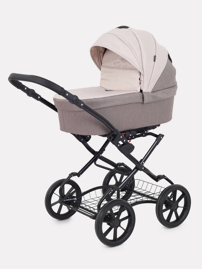 Коляска 2 в 1 Rant Dream Classic 2024 09 коричневый-бежевый