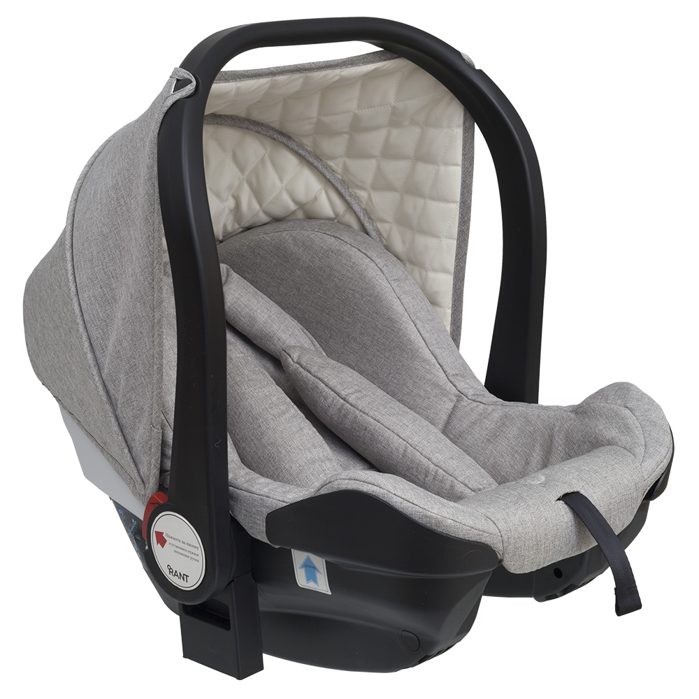 Коляска 3 в 1 Rant Flex Trends Light Grey серый