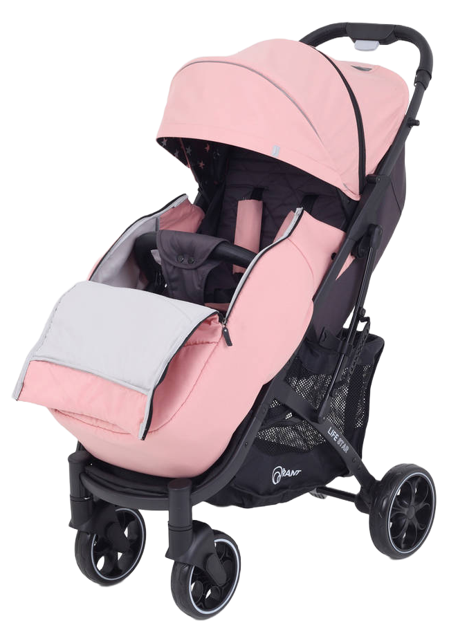 Коляска прогулочная RANT LIFE STAR RA102 Cloud Pink