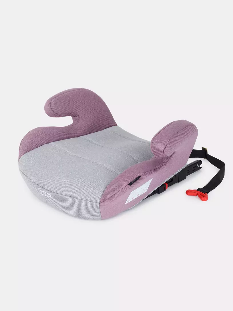 Автокресло-бустер Rant Zip isofix 3 (22-36 кг) grey-pink