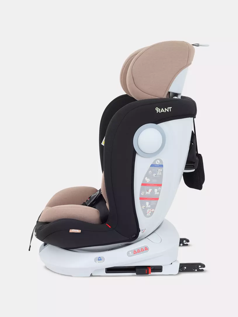 Автокресло Rant Drive Isofix 0/1/2/3 (0-36 кг) Beige