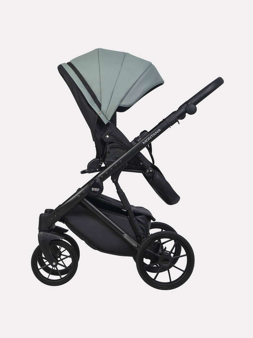 Коляска 2 в 1 Riko Basic Montana Ecco 30 Green-Grey