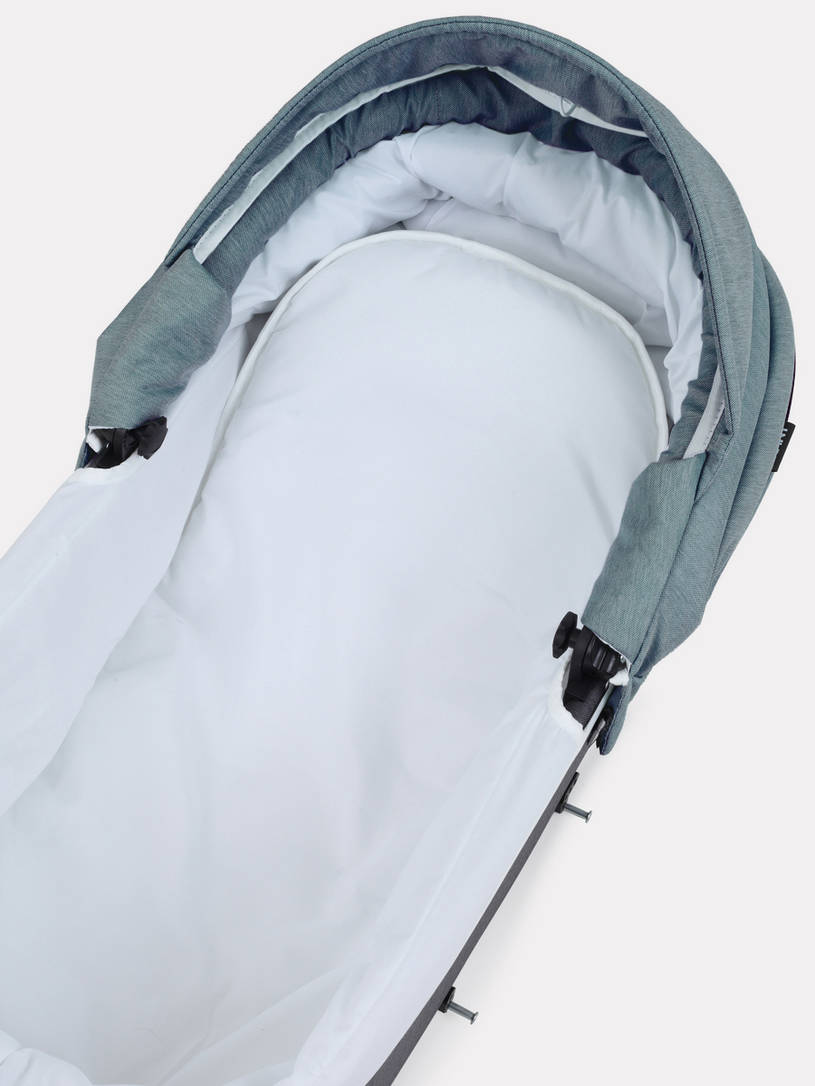 Коляска 2 в 1 Rant Dream 06 серый-зеленый