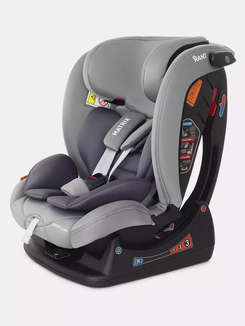 Автокресло Rant Matrix Safety Line 0/1/2/3 (0-36 кг) storm grey