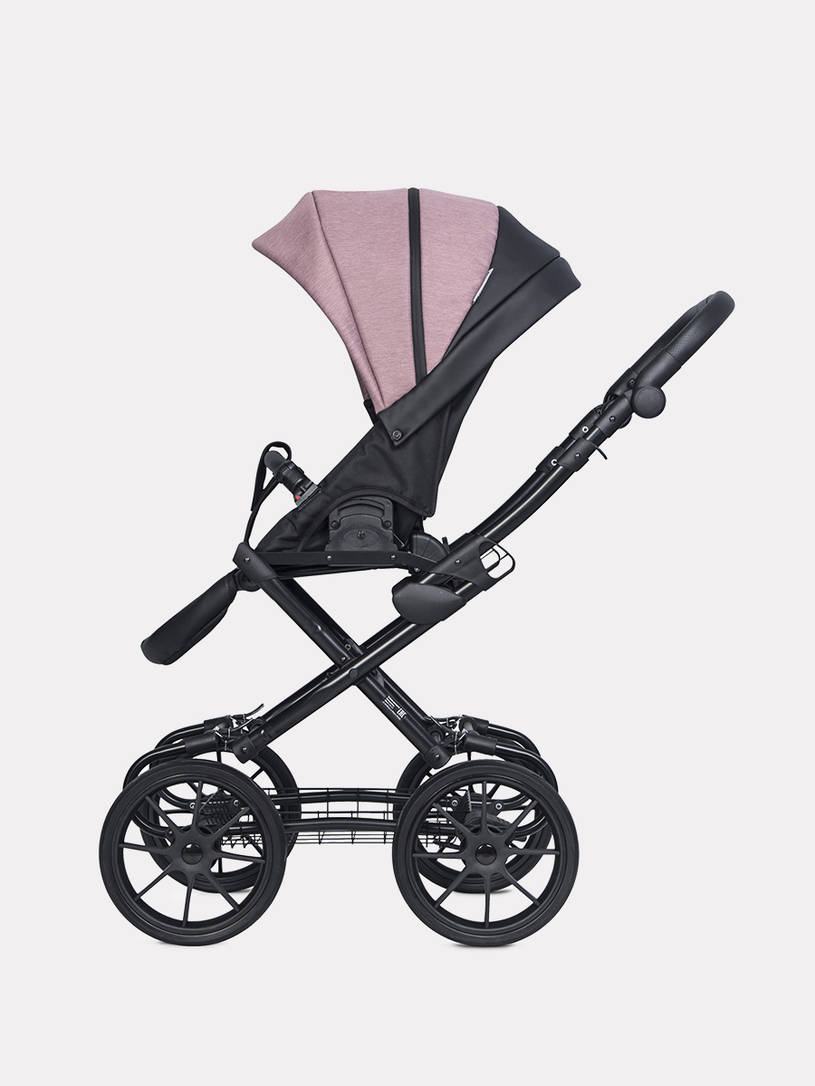 Коляска 2 в 1 Riko Basic Pacco Classic 02 Pink