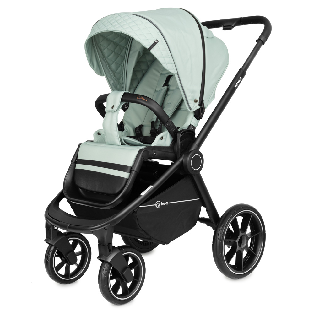 Коляска 3 в 1 Rant Senso Ocean Green зеленый