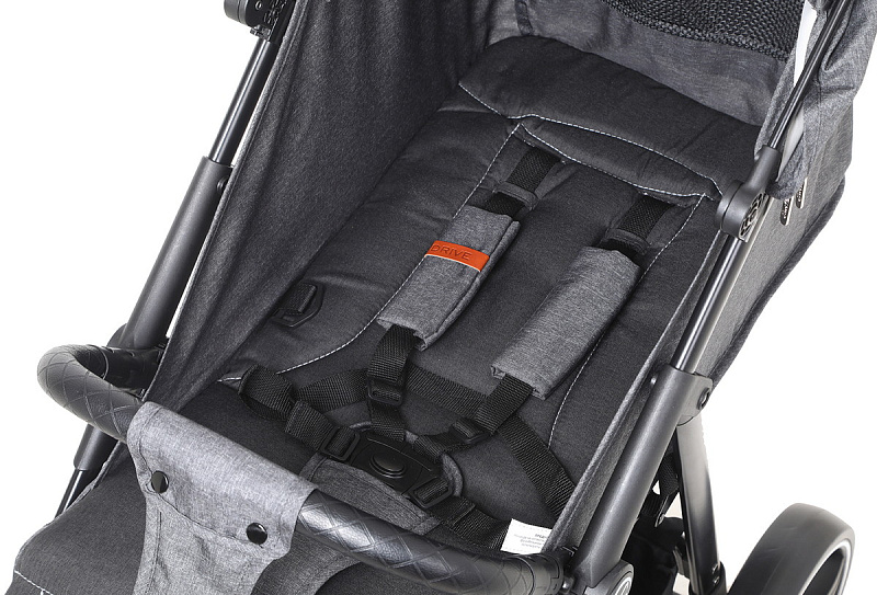 Детская прогулочная коляска Sevillababy Drive тёмно-серый