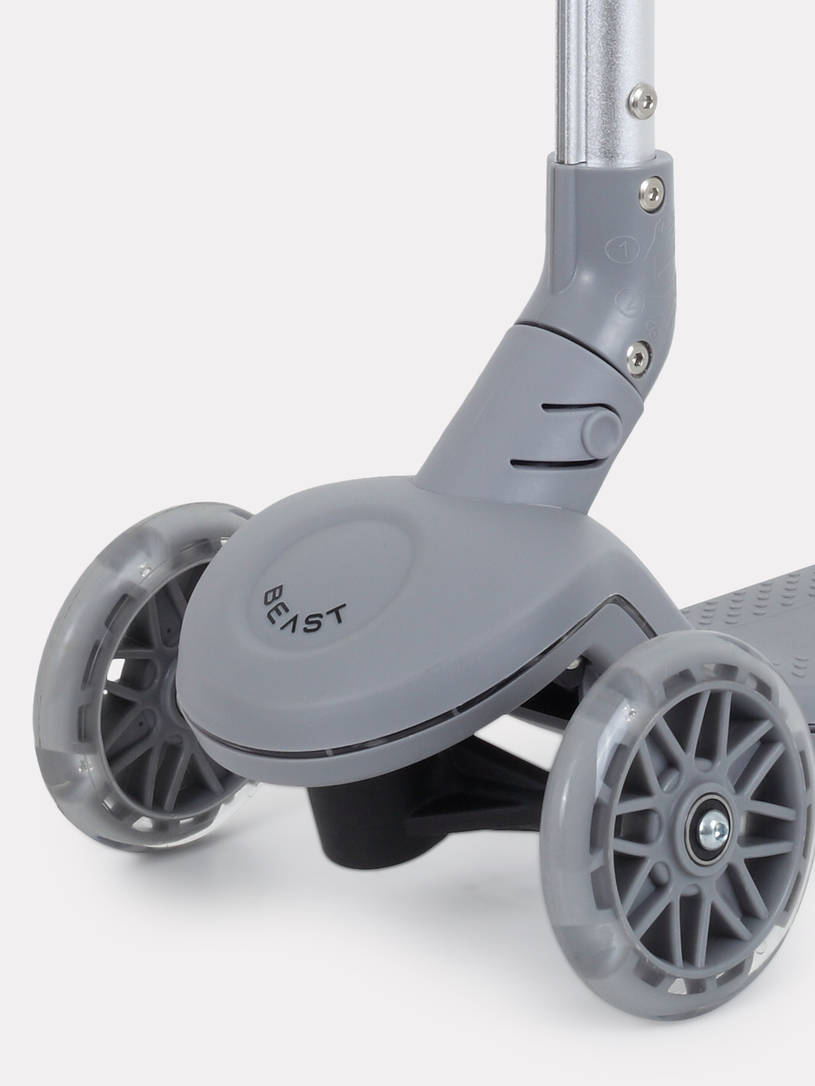 Самокат 3-х колесный Rant Beast Grey