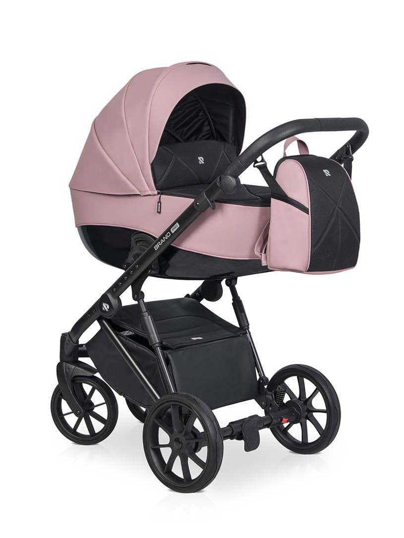 Коляска 2 в 1 Riko Brano Pro Energy pink