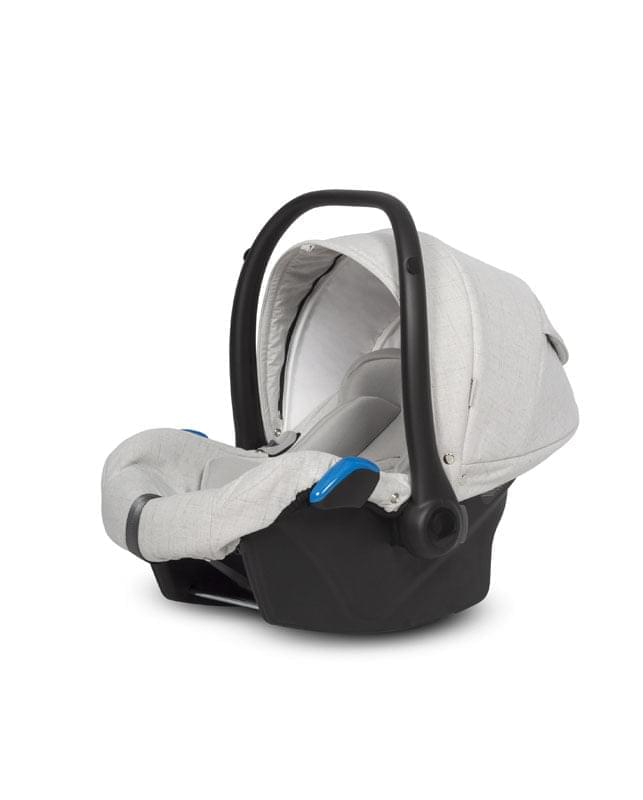 Коляска 2 в 1 Riko Villa 03 бело-черный