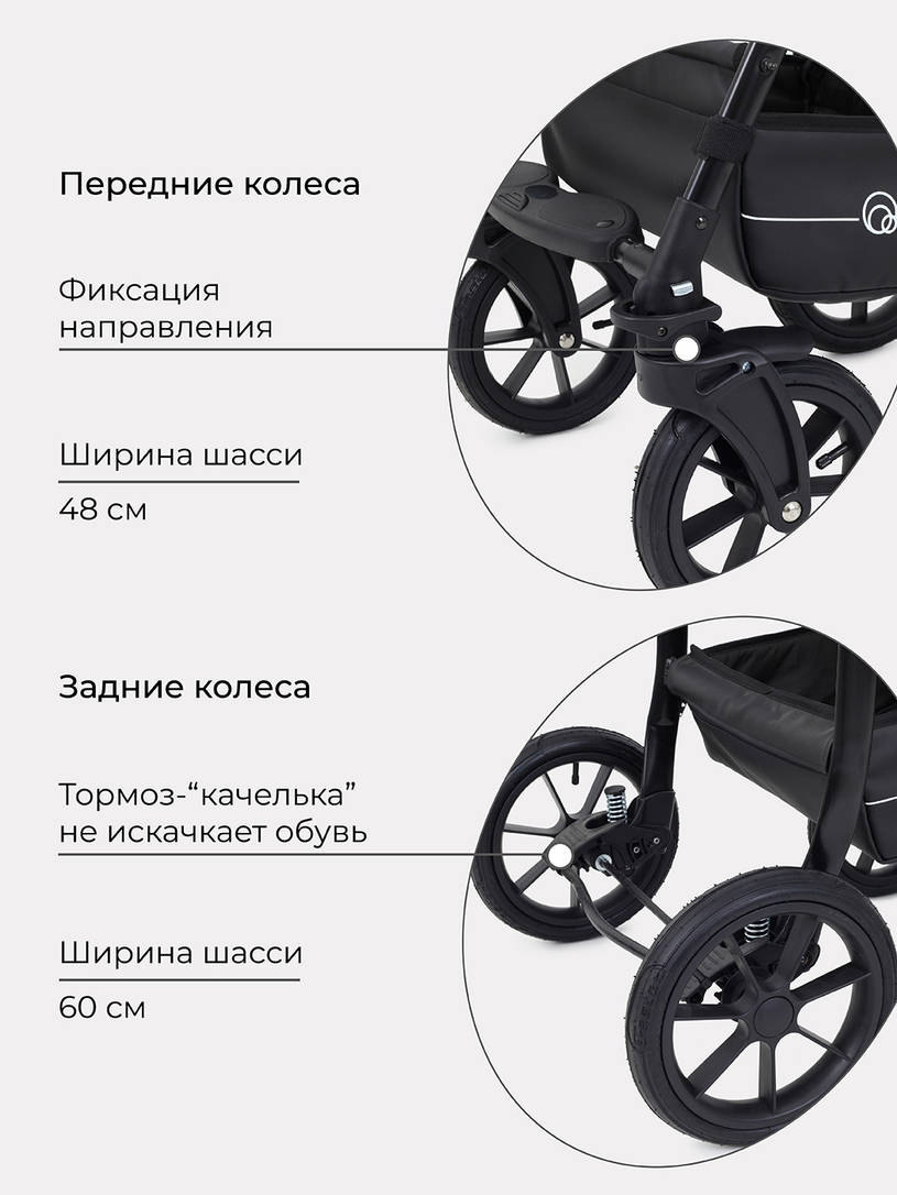 Коляска 2 в 1 Rant Patio Grey