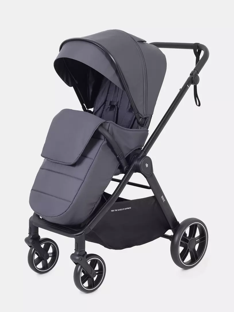 Коляска 2 в 1 Rant Basic Wave Graphite