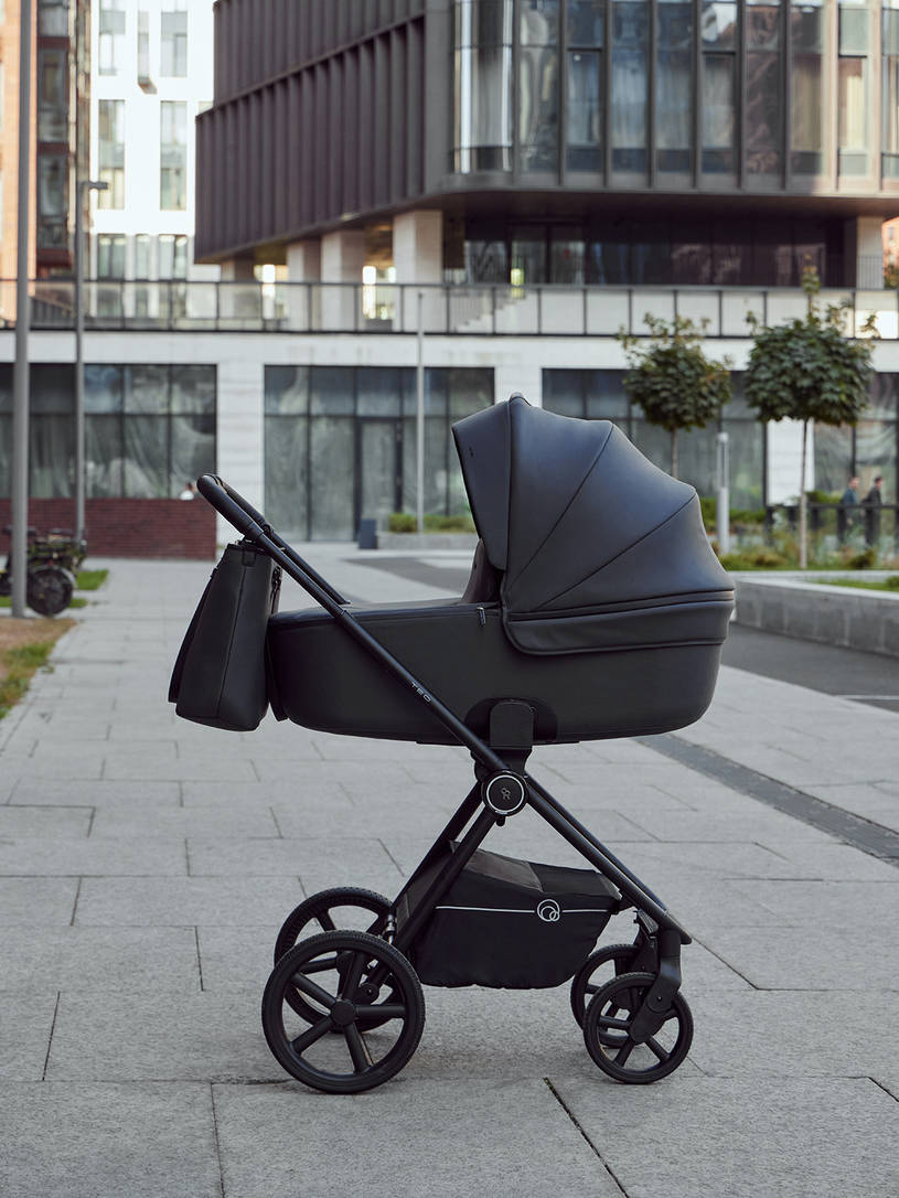 Коляска 2 в 1 Rant Teo Black