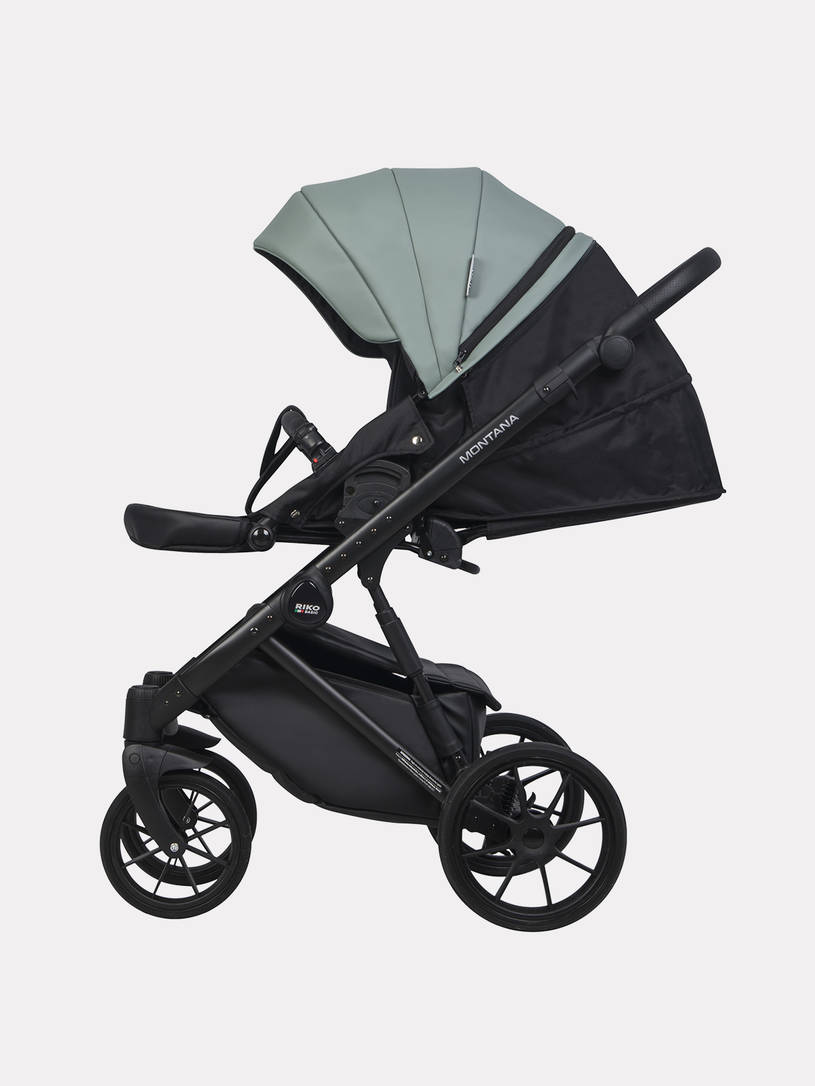 Коляска 2 в 1 Riko Basic Montana Ecco 30 Green-Grey