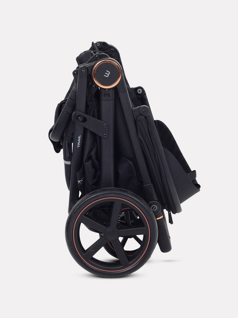 Коляска прогулочная Mowbaby Trail 2025 Black