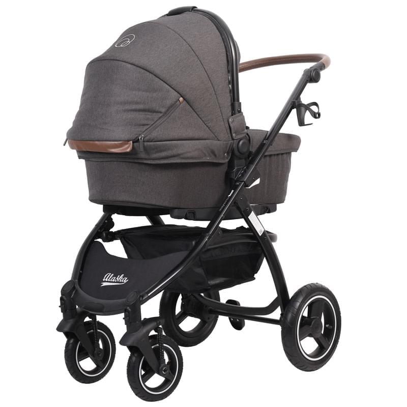 Коляска 3 в 1 Rant Alaska черный