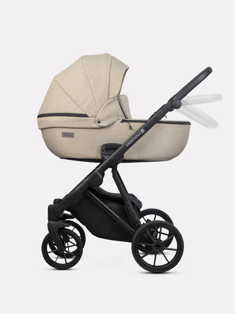 Коляска 3 в 1 Riko Basic Montana X 02 бежевый